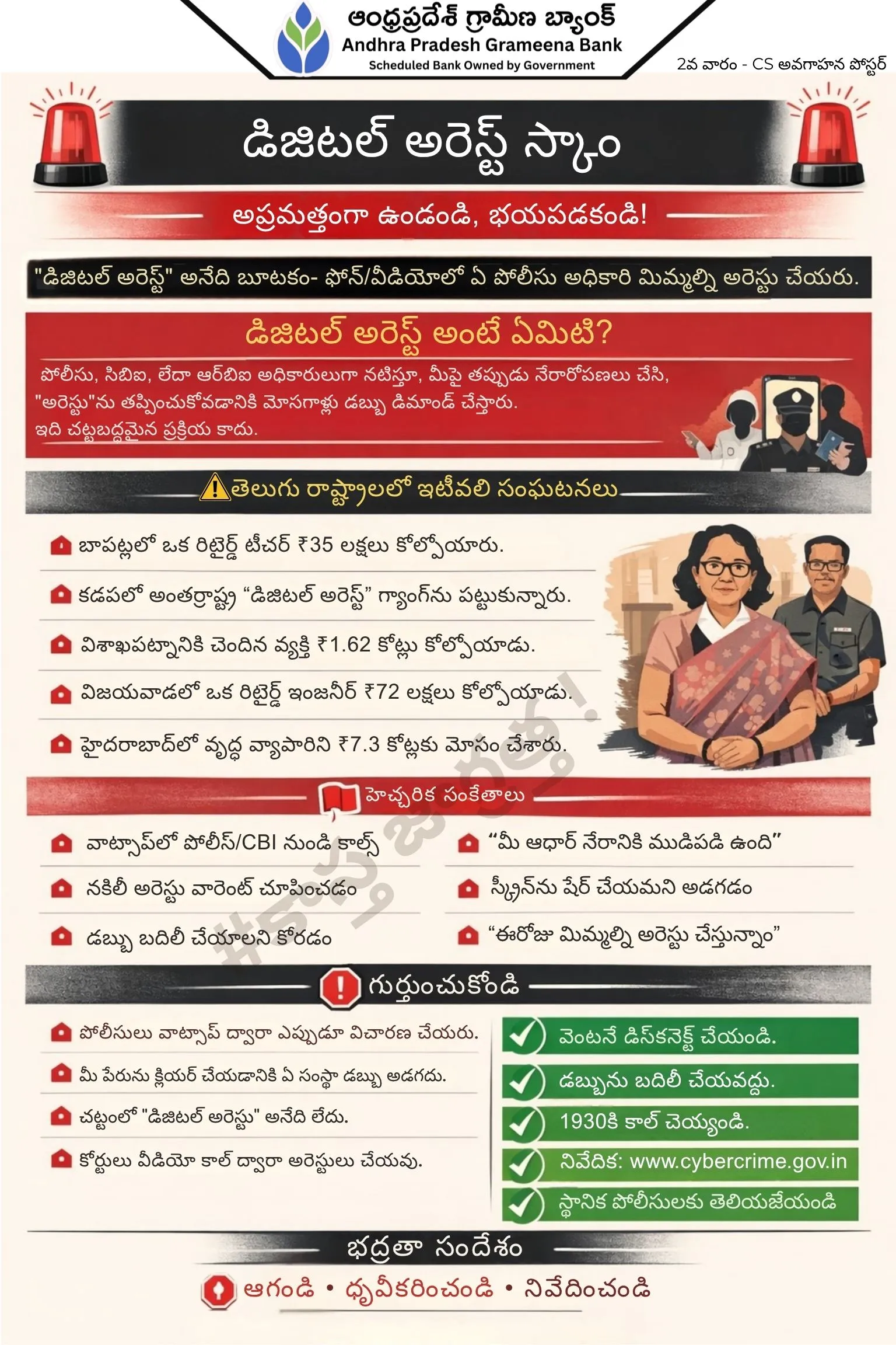 Week 2 - CS Awareness Poster(Telugu)